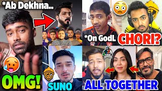 Chori EXPOSED?..😱 OMG! Full Matter Explained🥵 Neyoo,Scout,Kaash Plays,GodLike,Clutchgod,S8uL😯 Reply