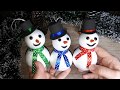 DIY snowman / Christmas / How to make snowman  /Styrofoam snowman / Hóember karácsonyra