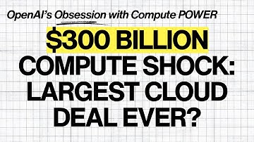 OpenAI & Oracle Seal Historic $300 Billion Cloud Deal | AI Computing Power Boost