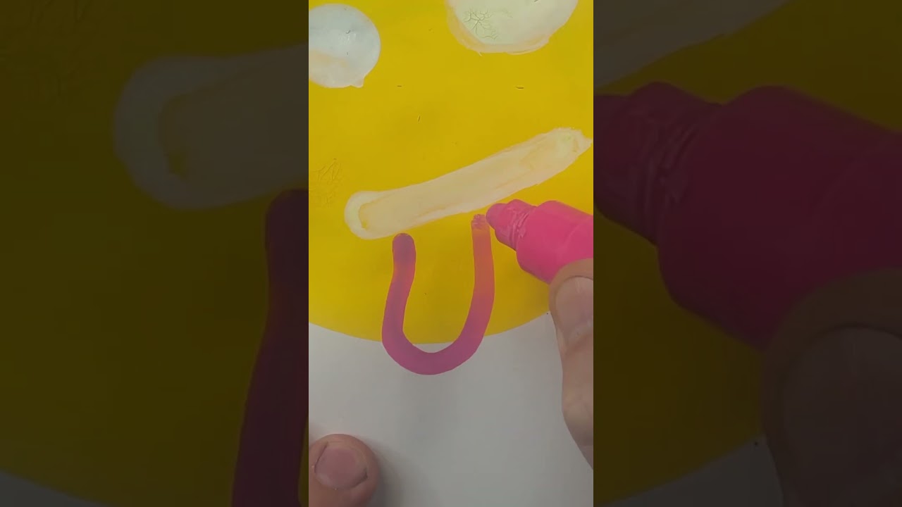 🤪 Drawing the Crazy Face Emoji #shorts - YouTube