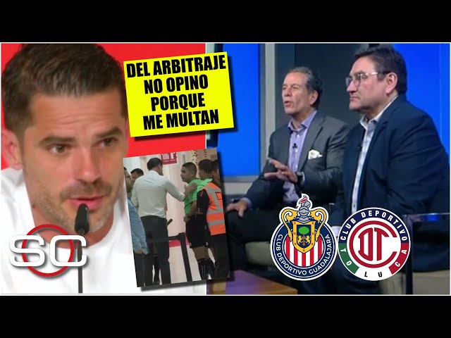 CONTROVERSIA. Le ANULAN GOL a Chivas vs Toluca y dejan furiosos a GAGO y HIERRO | SportsCenter