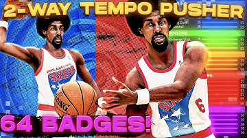 BEST RARE 2 WAY TEMPO PUSHER BUILD IN NBA 2K21 NEXT GEN! (BEST JULIUS ERVING BUILD!)