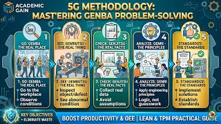 Famous 5G Methodology in Lean Manufacturing and TPM | Genba-Based Problem Solving Explained Wealth