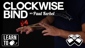 Learn the Clockwise Bind Yo-Yo Trick!  YoYoExpert Tutorial by Paul Kerbel!