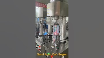 Manufacture Semi Auto Can #Sealer Machine,Manual #Can #Closer Equipment,Tin Can #Crimper Machine