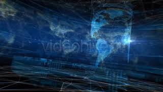 World Map Digital - Motion Graphics