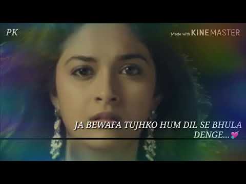 ja-bewafa-tujhko-dil-se-bhula-diya