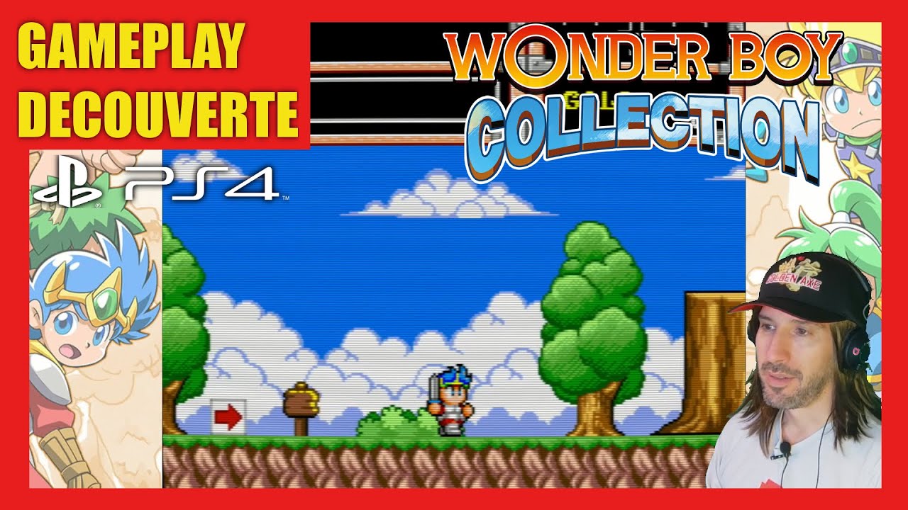 WONDERBOY COLLECTION PS4 - GAMEPLAY DECOUVERTE