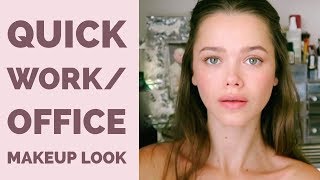 Quick Work/Office Makeup Tutorial | Everyday Makeup Look 2017