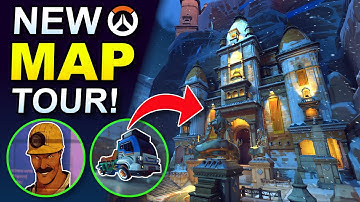 -NEW- Shambali Monastery Full Map Tour & Exploration! - Overwatch 2 Season 2 New Map