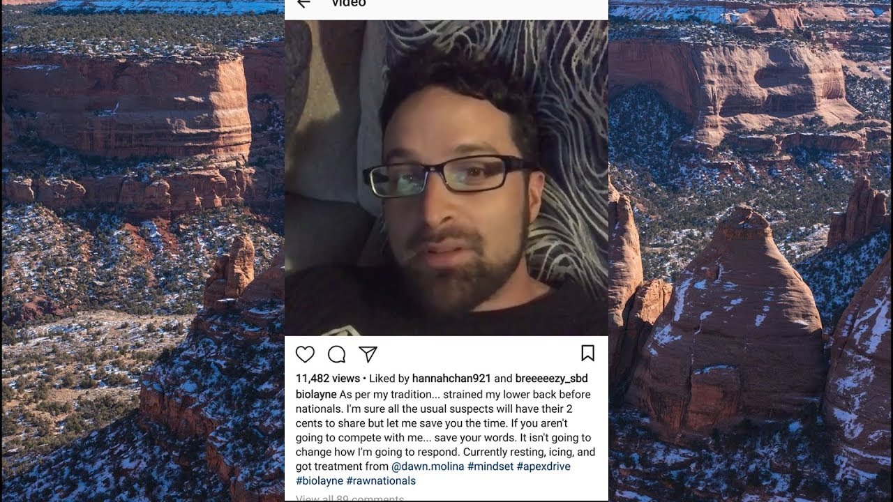 Dr Layne Norton Hurt His Back.... Again, 3 Weeks Before Nationals