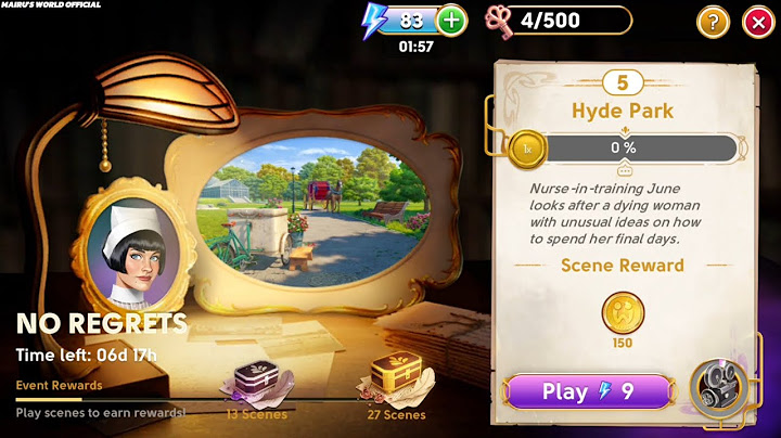 June's Journey Secrets 28 Scene 5 Hyde Park Silhouette Mode 4K ULTRA HD