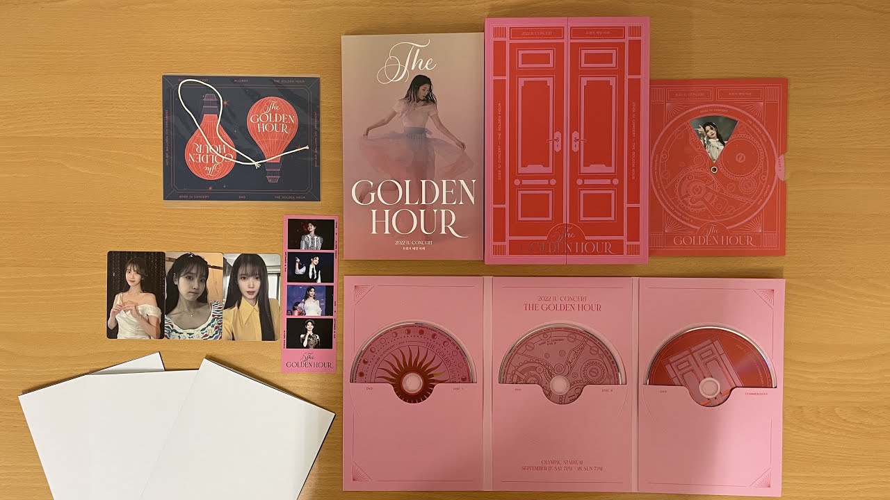 2022 IU CONCERT [The Golden Hour : 오렌지 태양 아래] DVD｜아이유 14週年演唱會［在橘色的太陽下］
