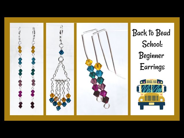 How-To Jewelry: Easy Leaf Earrings & DIY Ear Wires – Jesse James Beads