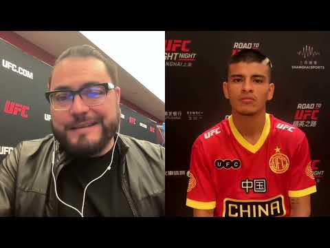 UFCShanghai NILSON ROJAS PRE-FIGHT
