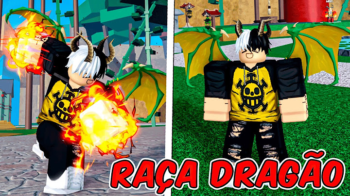 COMO PEGAR A NOVA RAÇA DO DRAGÃO do BLOX FRUITS!!