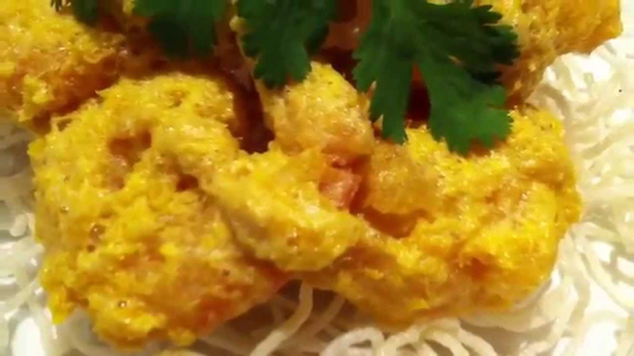 Deep Fried Prawns in Salted Egg Yolk Grandma's at NEX YouTube
