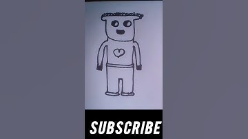 HOW TO DRAW ROBOT #robots #shorts #feedshorts