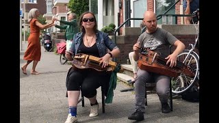 Breton An dro - played by Sanne and Jimi on hurdy gurdy