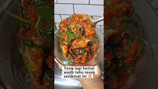 resep sarden balado simpel tapi nagih, siap siap ngabisin nasi 🤤🔥 #shorts