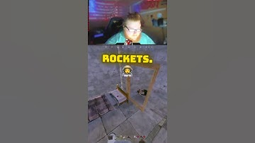 I *Eco Raided* to 300 EXPLOSIVES!! - Rust #shorts