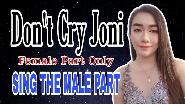 Don't Cry Joni - Conway Twitty and Joni Lee Karaoke Cover Female Part Only