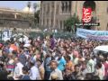 مسيرة من الأزهر الشريف الى التحرير للمشاركة فى مليونية نصرة الرسول 