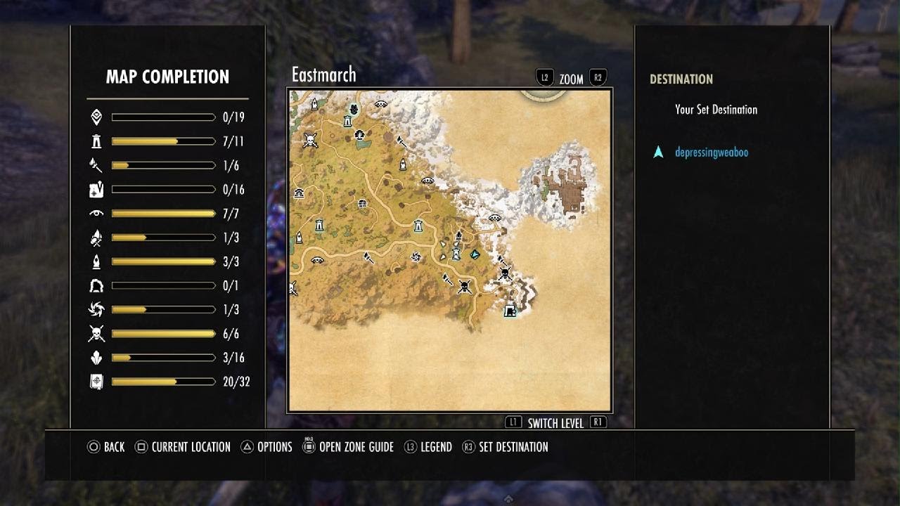 The Elder Scrolls Online Eastmarch Clothier Survey YouTube