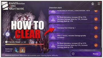 Chaos Zero Nightmare: Nebula Distortion Explained For Difficulty 9!