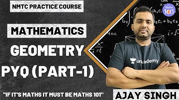 Geometry PYQ (Part-1) | NMTC Practice Course | Mathematics | Ajay Singh