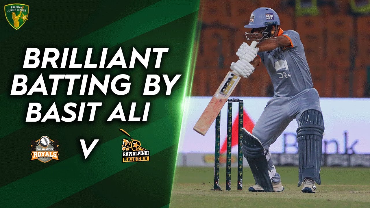 Brilliant Batting By Basit Ali | Bahawalpur Royals vs Rawalpindi ...