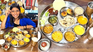 Unlimied Rajisthani Thali On Raipur Railway Staion 😍 (But Taste Can Improve😣) (Raipur Must Try)