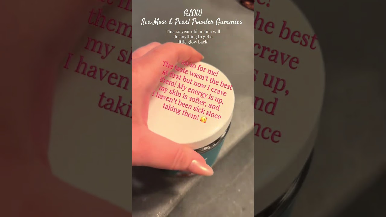 Loving These Sea Moss & Pearl Powder Gummies! Amazing Benefits!