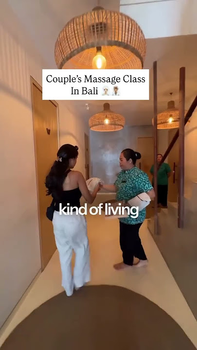 Couple’s Massage Class In Bali 💆🧖‍♀️ #prachiandharsh #baliebook