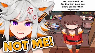 Deme Reacts to Memes While Denying Sheβs Utterly Short