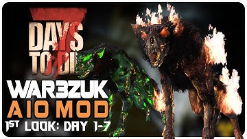 Is This The HARDEST 7 Days to Die Mod?! | War3zuk Livestream