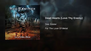 Dead Hearts (Love Thy Enemy) - Dee Snider (DRUM COVER)