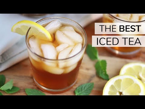 THE BEST ICED TEA | how to make cold brew iced