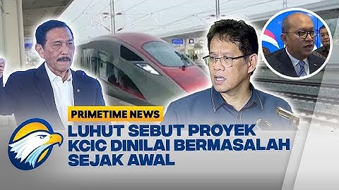 Soroti Ribut Utang Whoosh, Luhut: Siapa Minta APBN?  - [Primetime News]