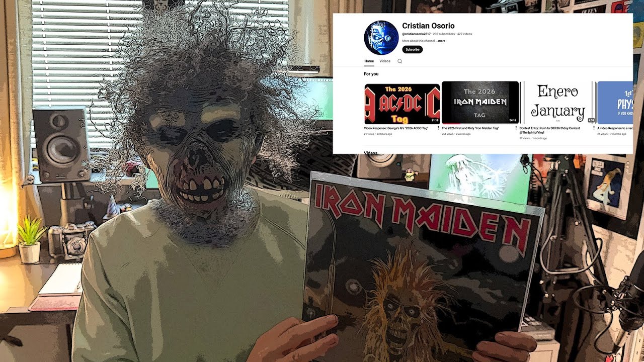 Iron Maiden Tag Response for @cristianosorio2517