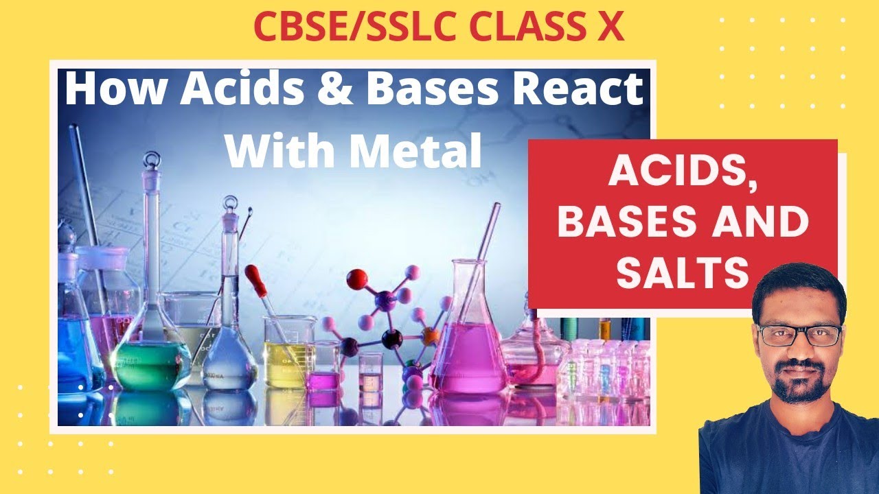 How Acids & Bases React With Metal?🤔 Class X Science Chapter 2 Acids