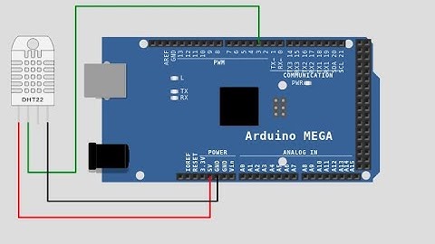 How to Measure Temperature with DHT22 Temperature sensor with Arduino Mega | WOKWI SIMULATOR