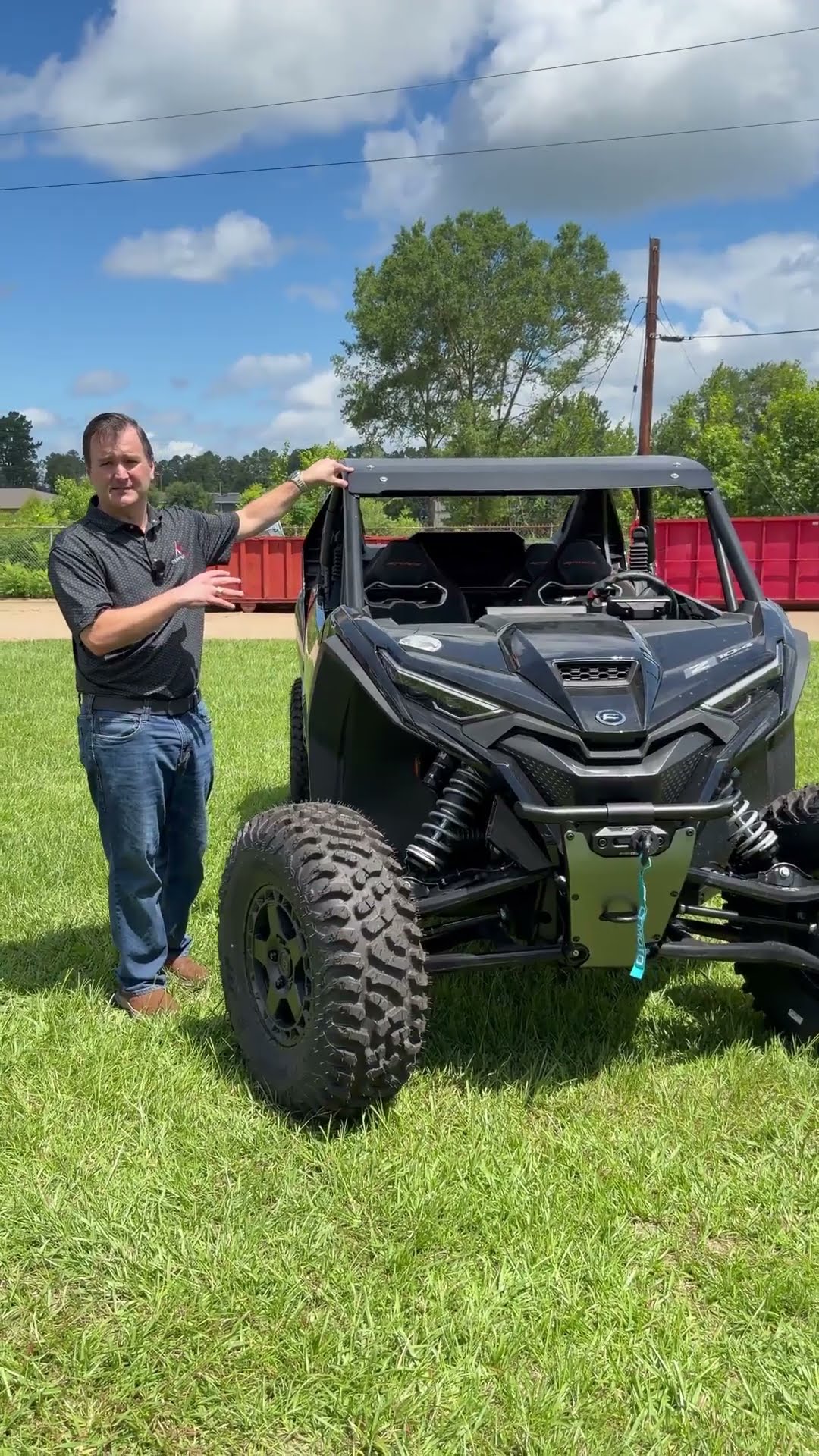 FaB Overcrowded プロモCF CFMOTO ZForce Z10 Aluminum Roof Upgrade — Thumper Fab Premium Roof