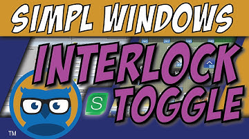Crestron SIMPL Windows INTERLOCK TOGGLE Symbol