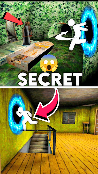 Granny 2: Secret Way to Boat Escape WITHOUT Using Boat💀🔥#granny #grannyglitches #grannygame #granny1