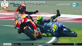 Valentino rossi ngatain marquest dengan BAHASA JAWA