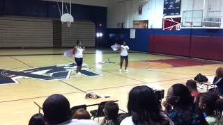 Miramar high school Flag tryouts 2013