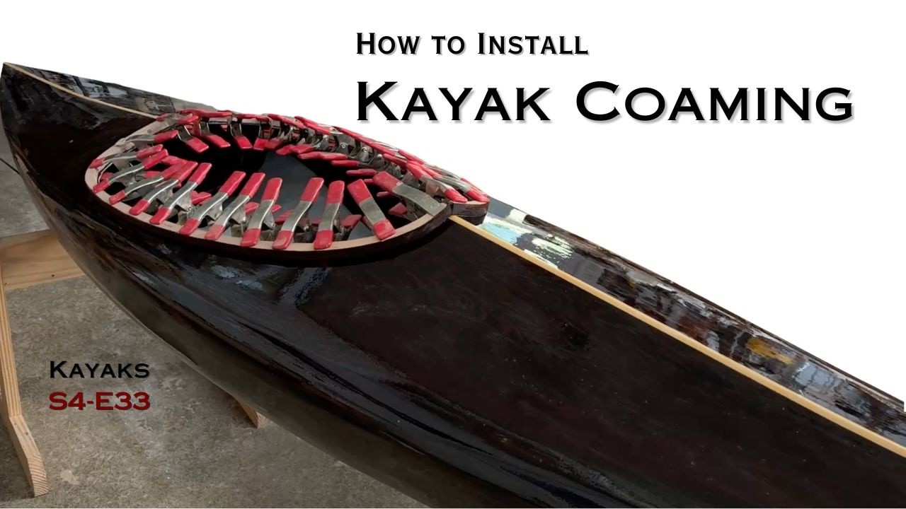 ⁣Carbon Fiber on a Kayak Coaming, Here's How