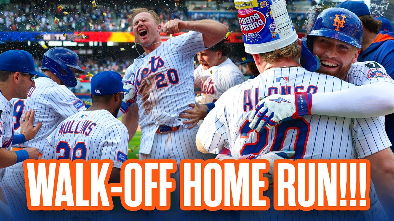 Pete Alonso LAUNCHES 3-Run Walk-Off Home Run! | FULL AT-BAT AND CELEBRATION