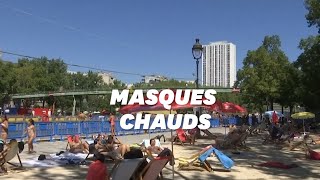 Canicule: la France, l'Angleterre et l'Espagne font face à la chaleur en plein covid